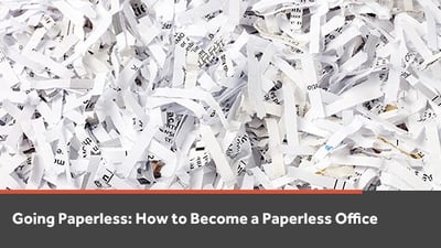 >Going Paperless: 3...